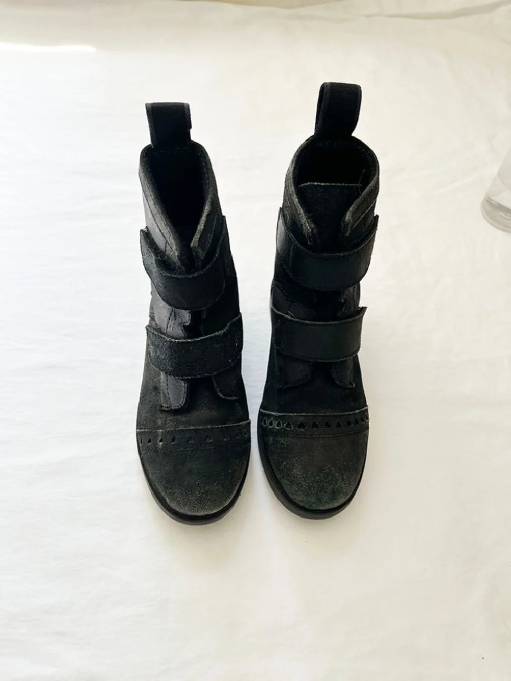 Belle & Bow Velcro Closure Paddock Boots, Little Kids Size